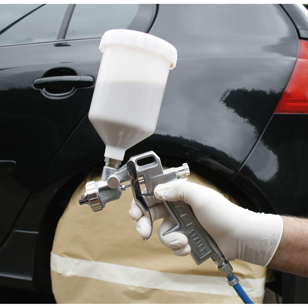 Sealey Spray Gun Gravity Feed 2.2mm Primer Under Coat Adhesives Paint SSG501