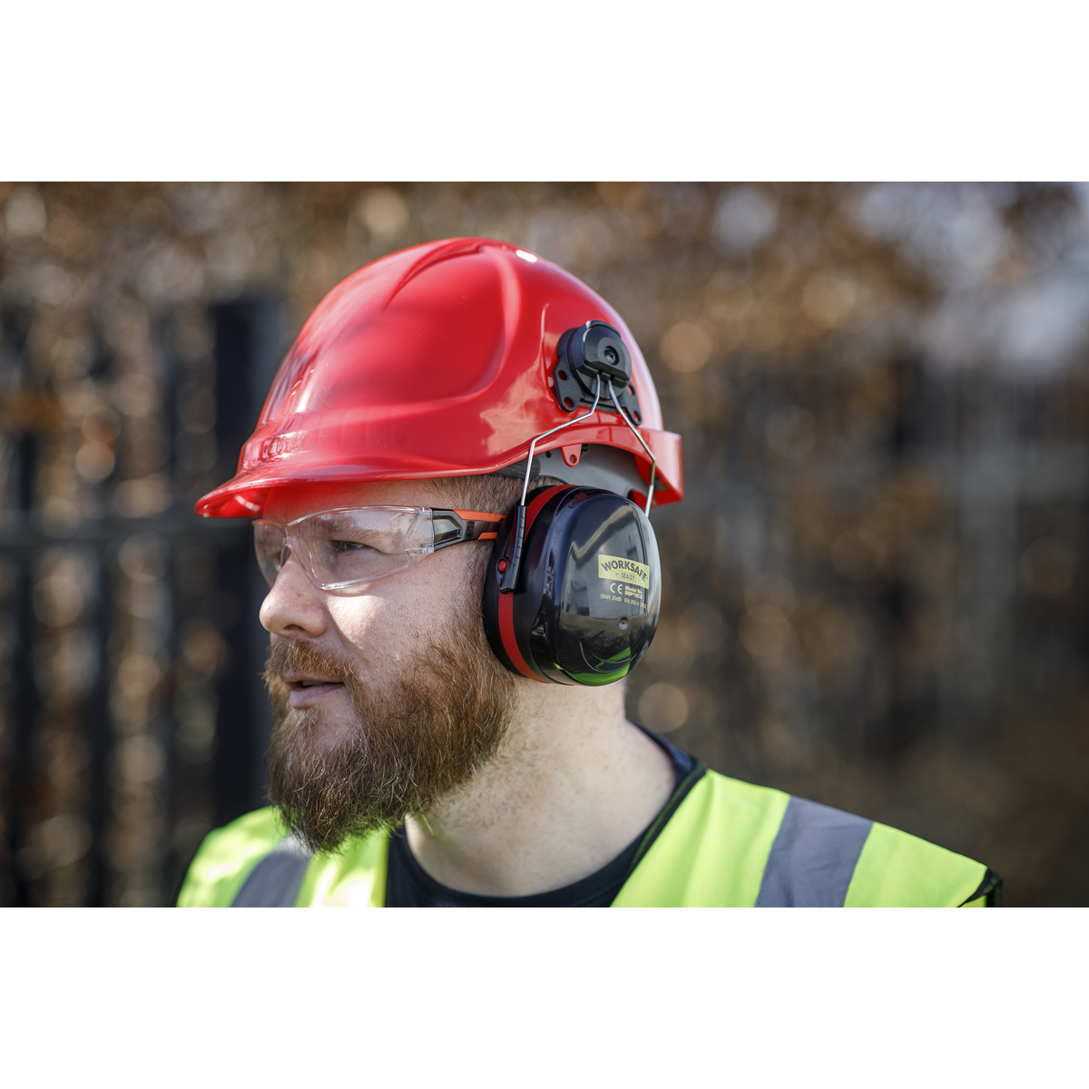 Sealey Deluxe Clip-On Ear Defenders Anti Noise Safety Protection SSP19CO