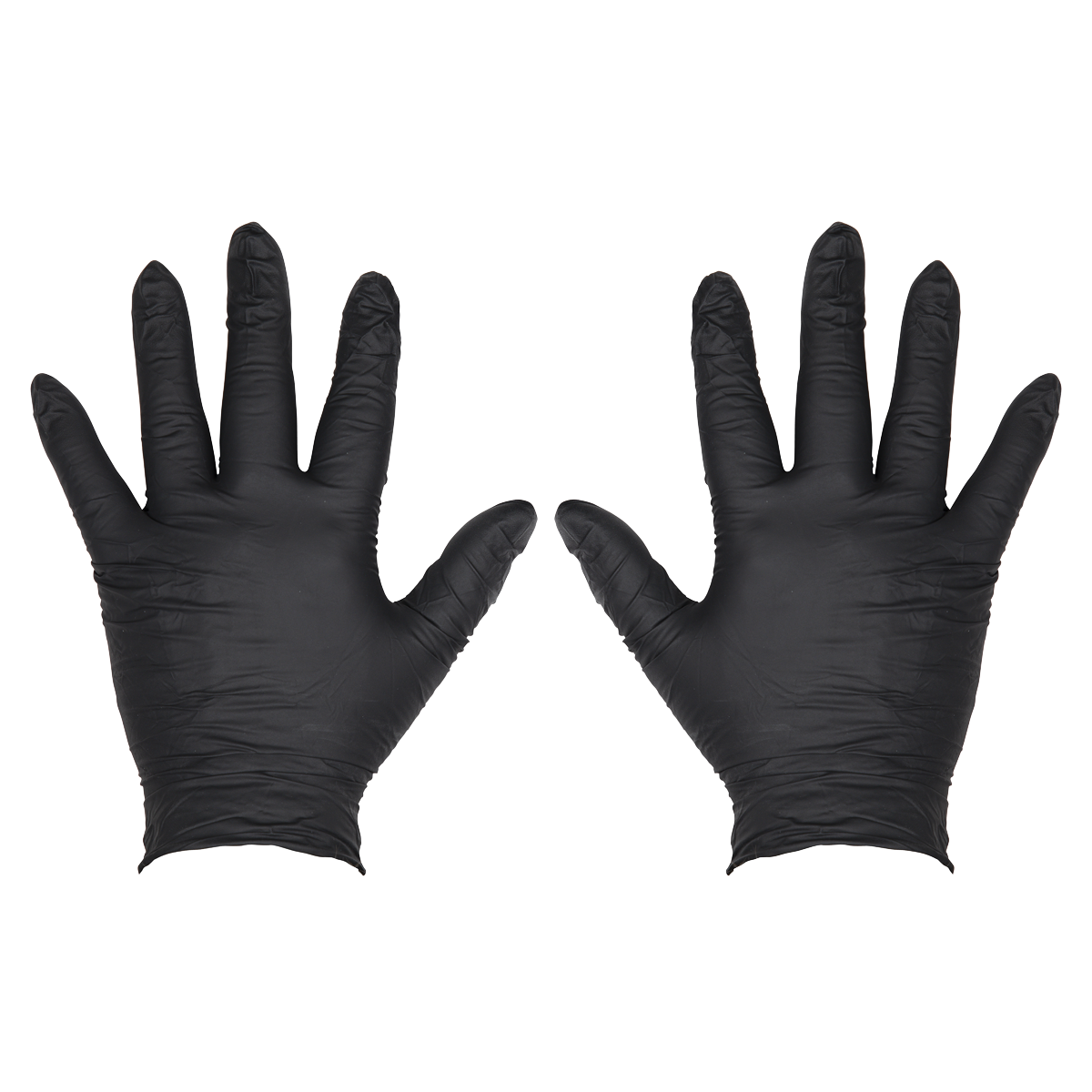 Sealey Extra Thick Powder-Free Disposable Nitrile Gloves XL 100 Pieces SSP60XL