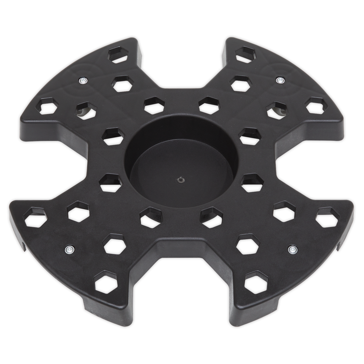 Sealey Tyre Storage/Transport Dolly With Four Ø75mm Swivel TPR Castors STR006