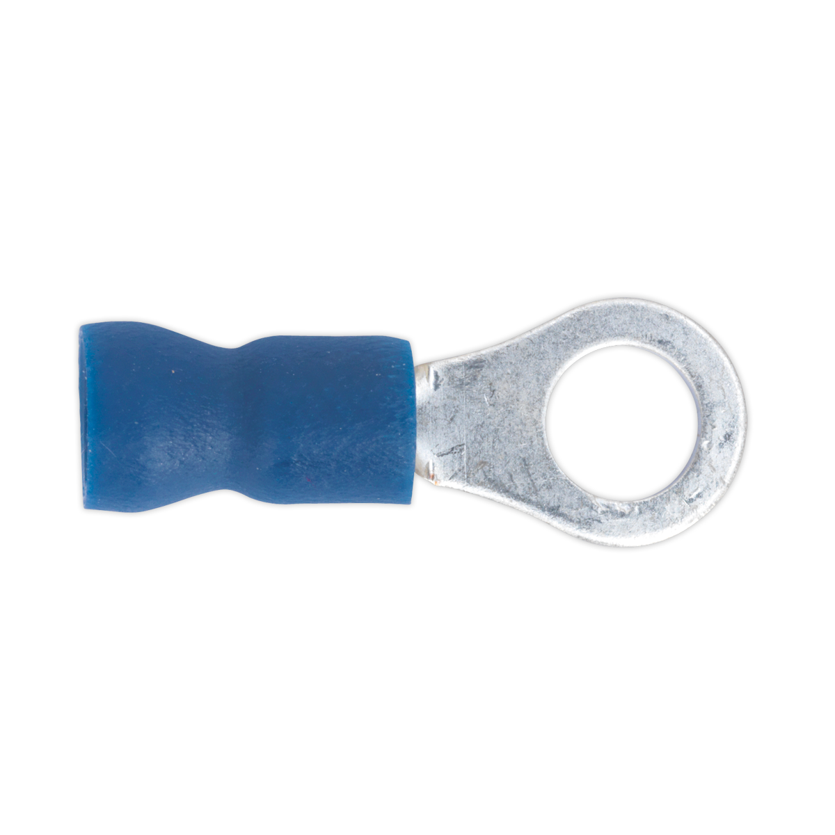 Sealey Easy Entry Ring Terminal 5.3mm 2BA Blue For Cables 16-14 AWG x100 BT25