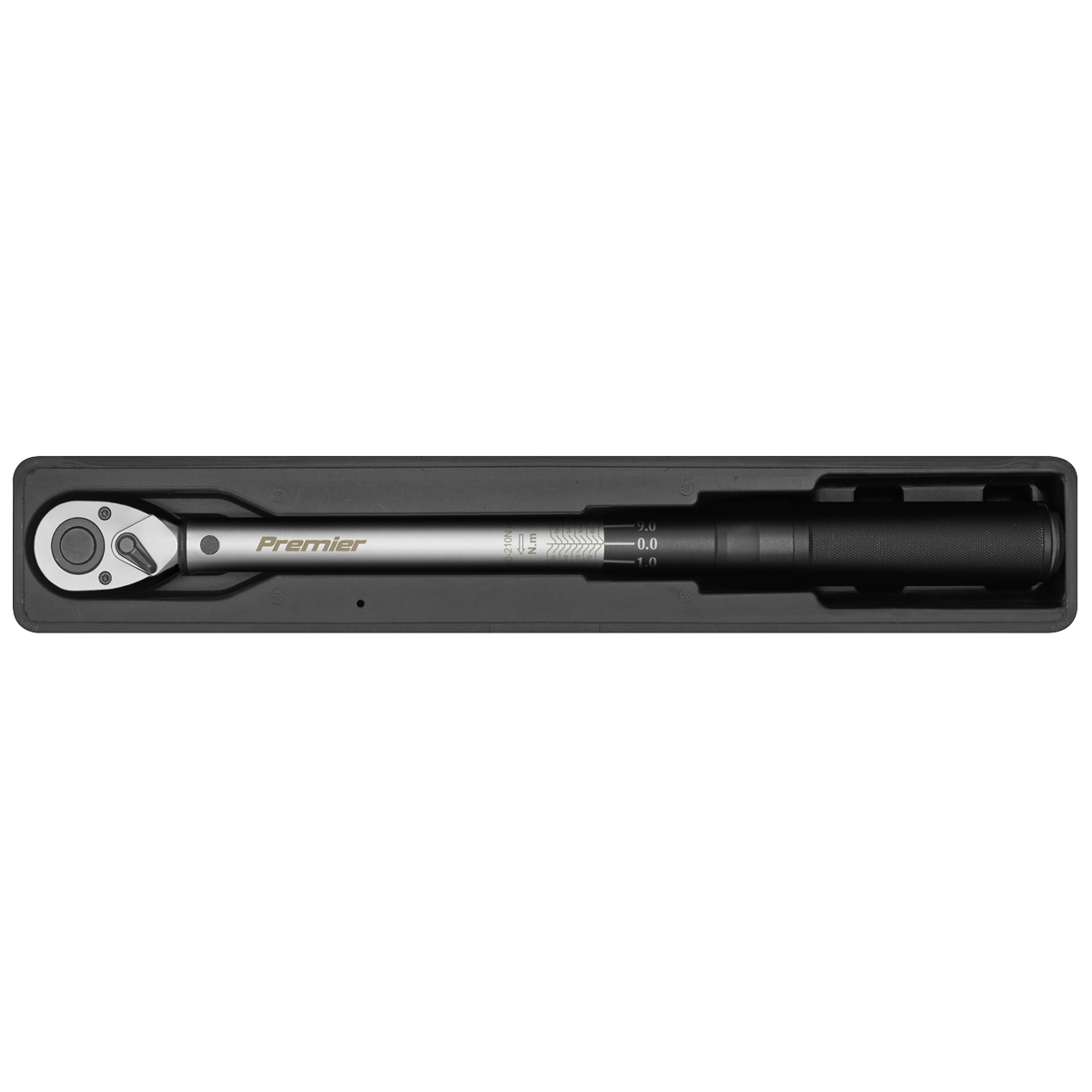 Sealey Torque Wrench Micrometer Style 40-210Nm 1/2" Square Drive STW400