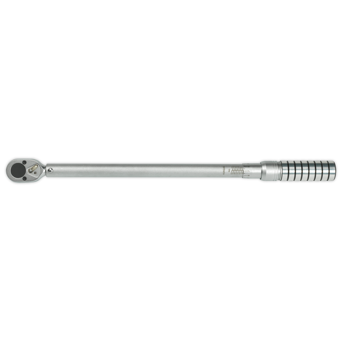 Sealey 1/2" Square Drive Torque Wrench Micrometer Style 40-200Nm Silver STW703