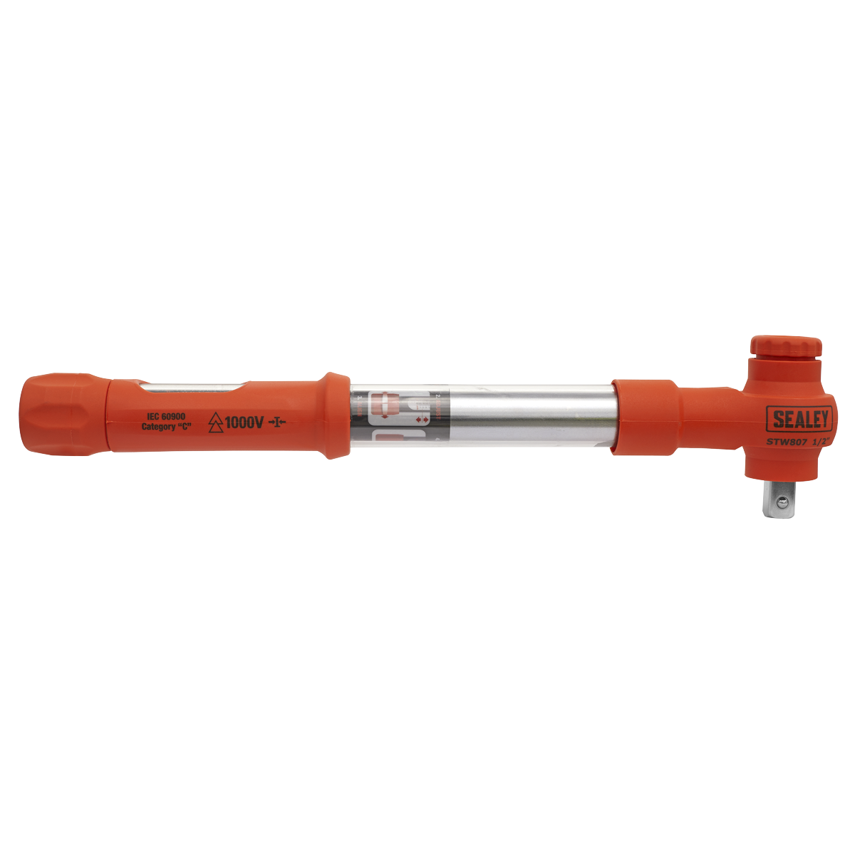 Sealey Torque Wrench Insulated 1/2" Drive 20-100Nm Calibrated Insulated STW807