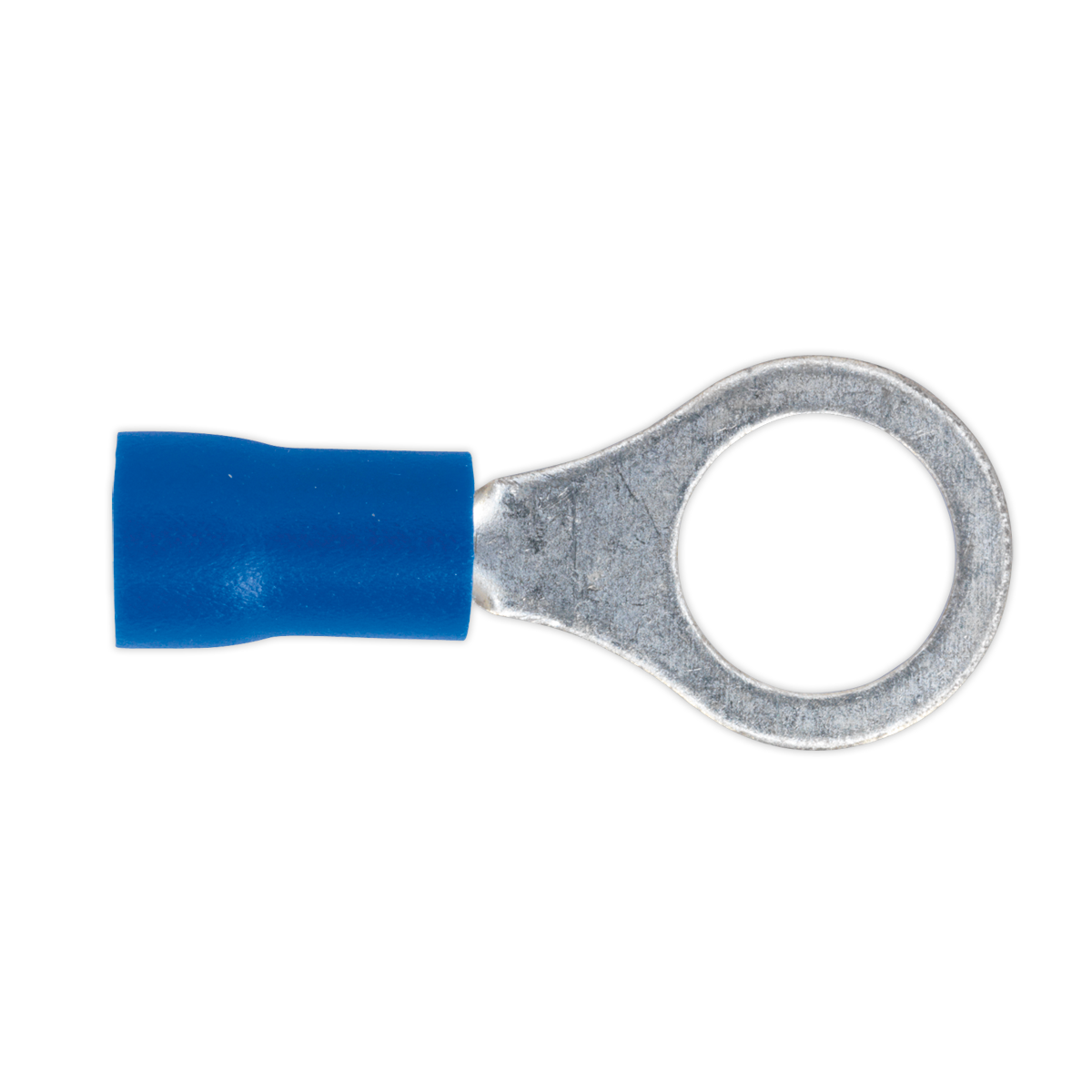 Sealey Easy Entry Ring Terminal 8.4mm 5/16" Blue For Cables 16-14 AWG x100 BT27