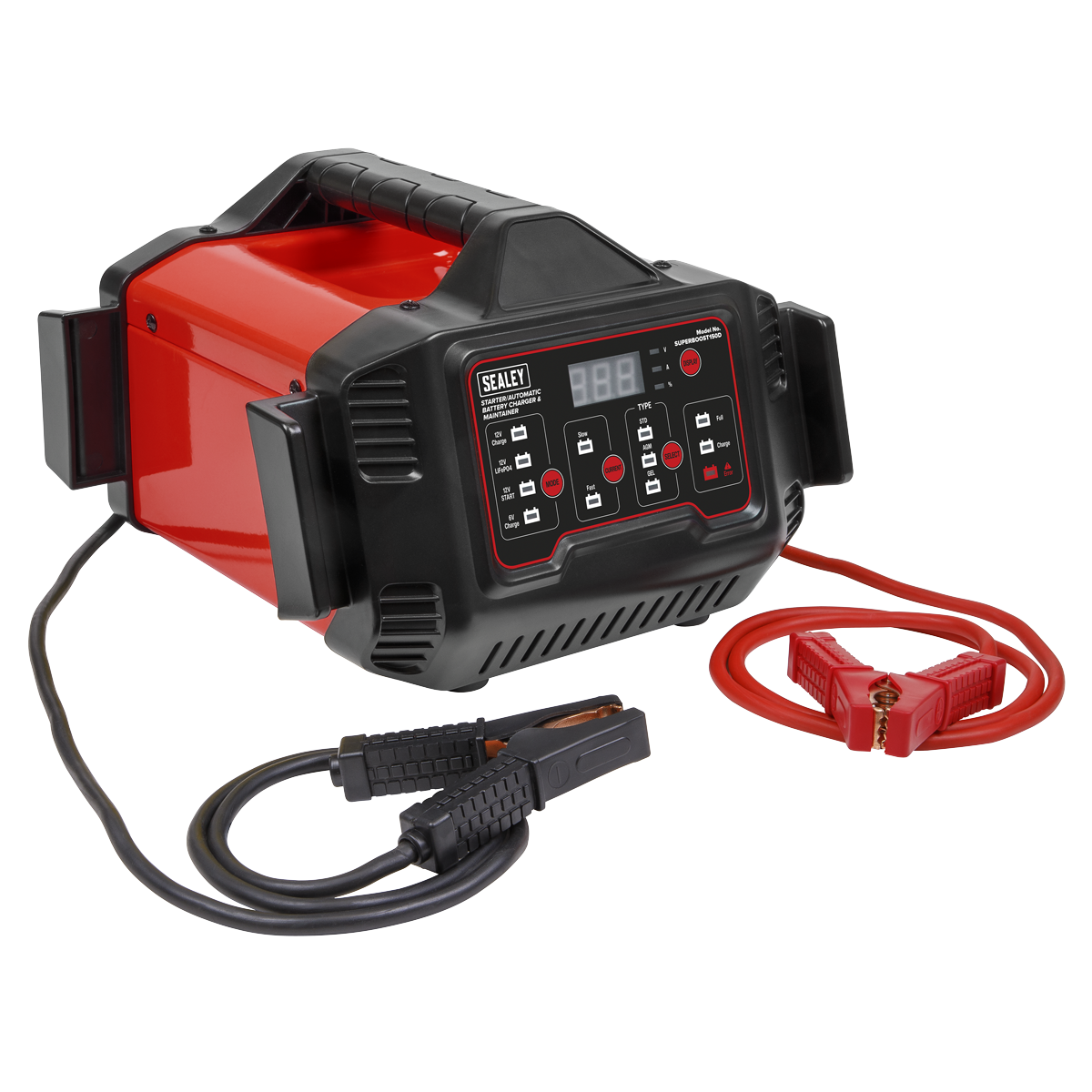 Sealey 6/12V 150A Starter Automatic Battery Charger Maintainer SUPERBOOST150D