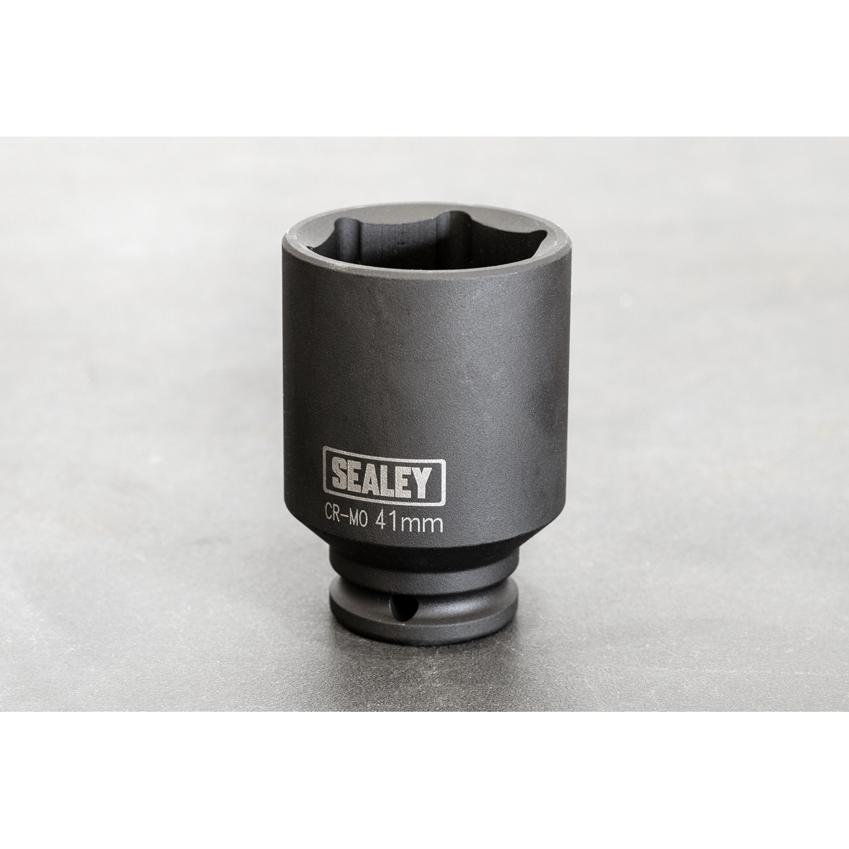 Sealey Impact Socket 41mm Deep 1/2" Square Drive Chrome Molybdenum Steel SX007