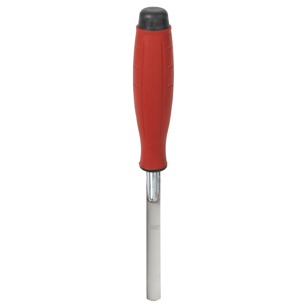 Sealey Stainless Steel Edging Trowel Rubber Handle 12mm Stainless Steel T0309
