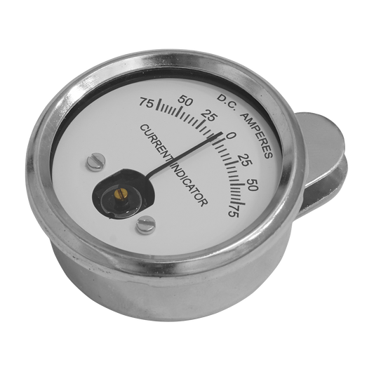 Sealey Clip-On Moving-Coil Style Ammeter Ø55mm Dial Face 0-75Amp BT98/11