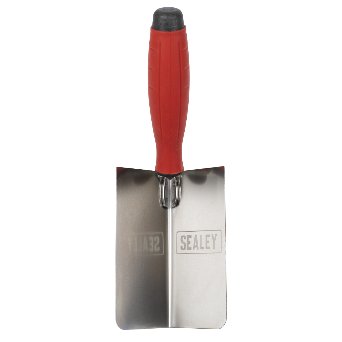 Sealey Stainless Steel Internal Corner Trowel Rubber Handle 120 x 60mm T1802
