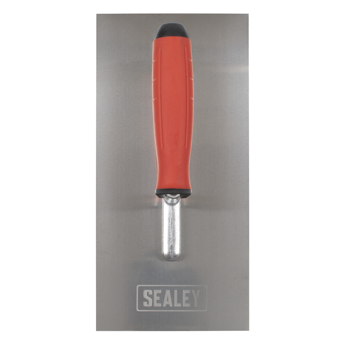 Sealey Stainless Steel 270mm Plastering Trowel Rubber Handle Soft Grip T7800