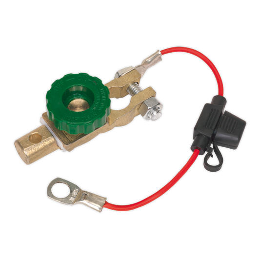 Sealey Battery Terminal & Fuse Holder 12-24V Anti Theft For 6-4 AWG BTANT1224V