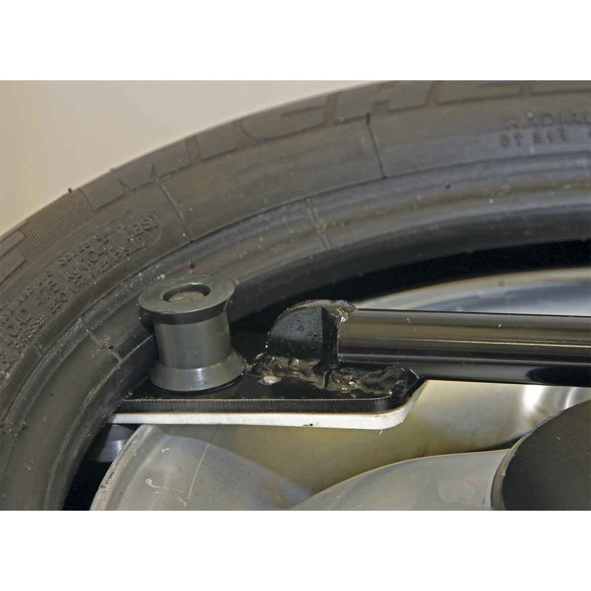 Sealey Tyre Bar For Aluminium Wheels Fitted With Nylon Ferrules 1015mm TC963