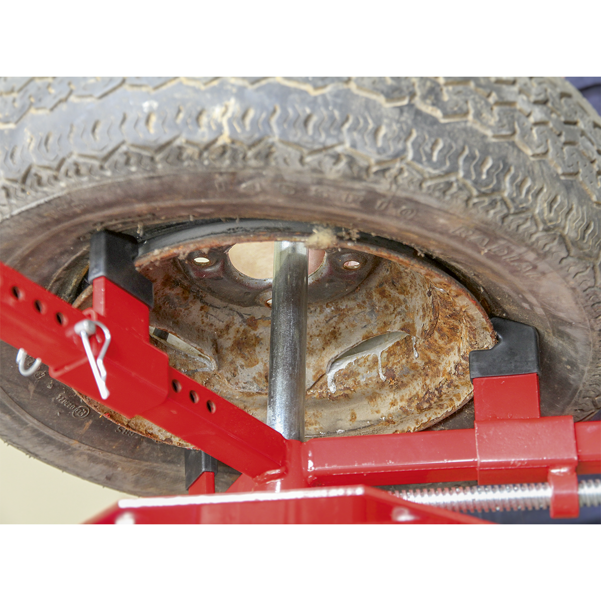 Sealey Motorcycle & Mini Tyre Changer Min./Max. Wheel Size Ø102/524mm TC965