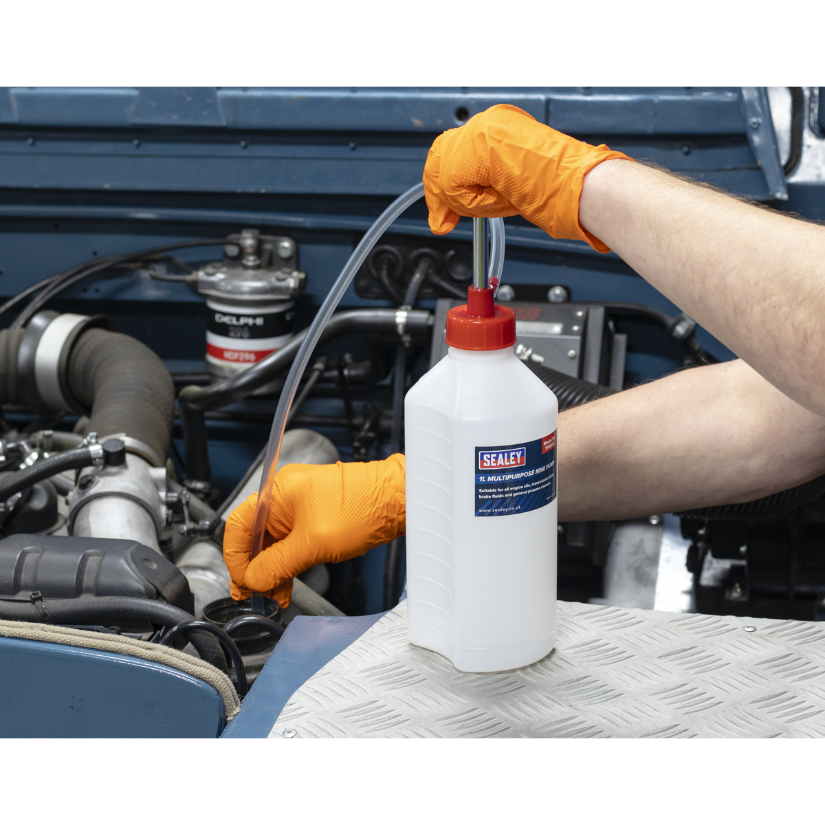 Sealey Multi-Purpose Mini Pump Engine/Brake/Gearbox Oil/Fluid/Cleaner TP6804