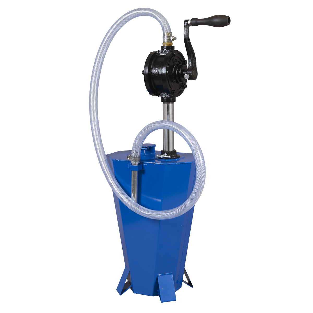 Sealey Gear Oil Pump With 10.5L Steel Reservoir With Powder Coated Finish TP70