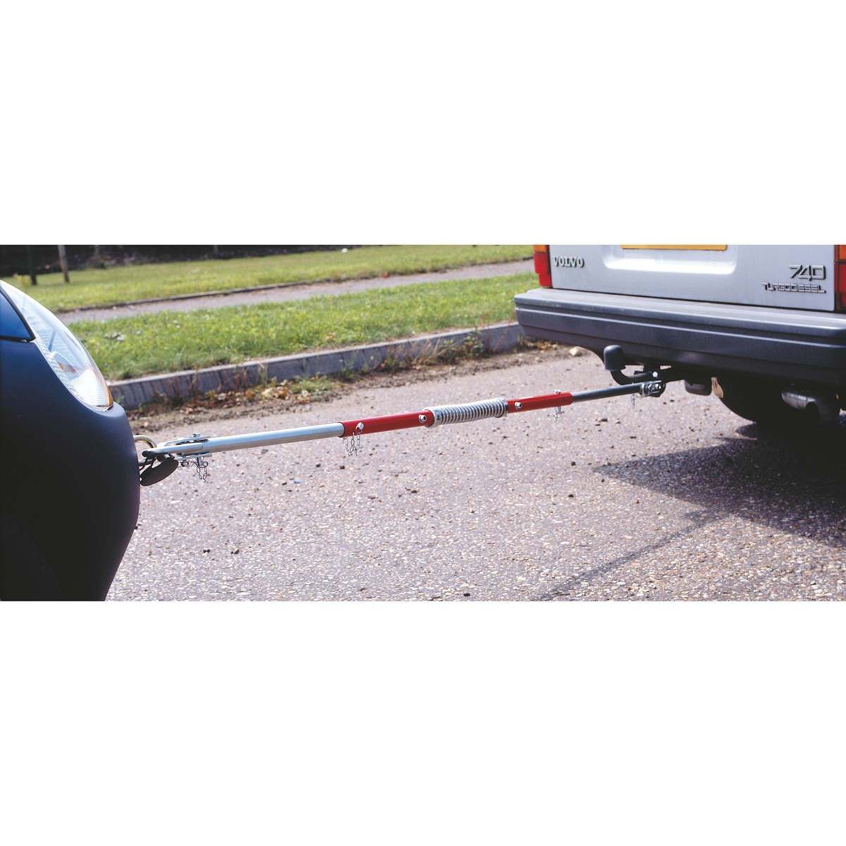 Sealey 2000kg Rolling Load Tow Pole With Spring Loaded Damper Unit TPK2522