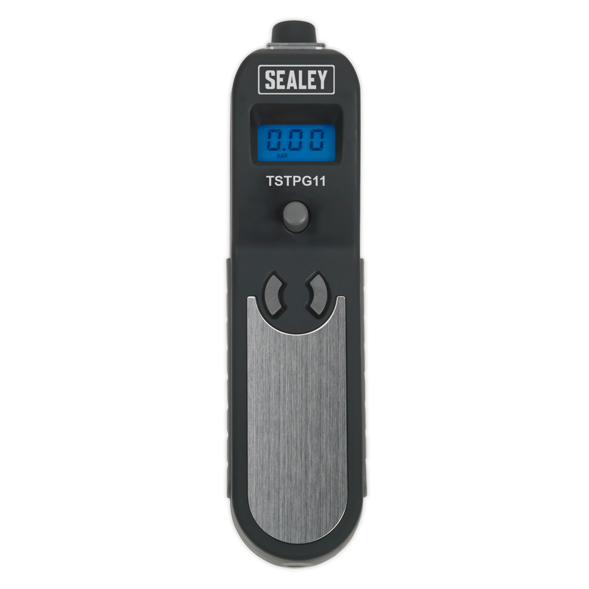 Sealey Digital Tyre Pressure & Tread Depth Gauge Backlit LED Display TSTPG11