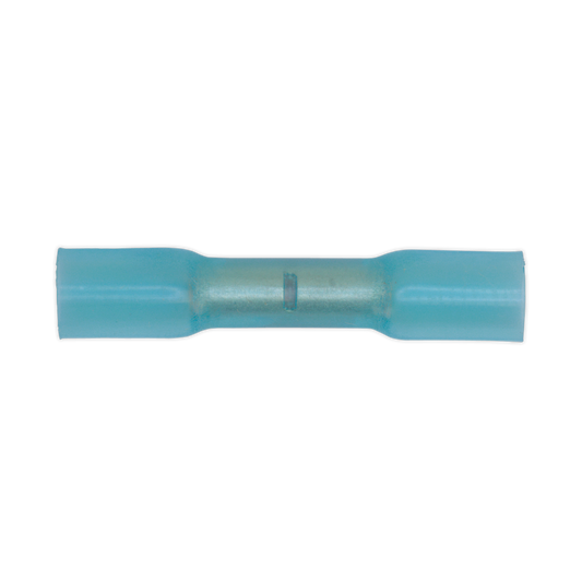 Sealey Heat Shrink Butt Connector Blue 5.8mm For 16-14 AWG Cables x50 BTSB50