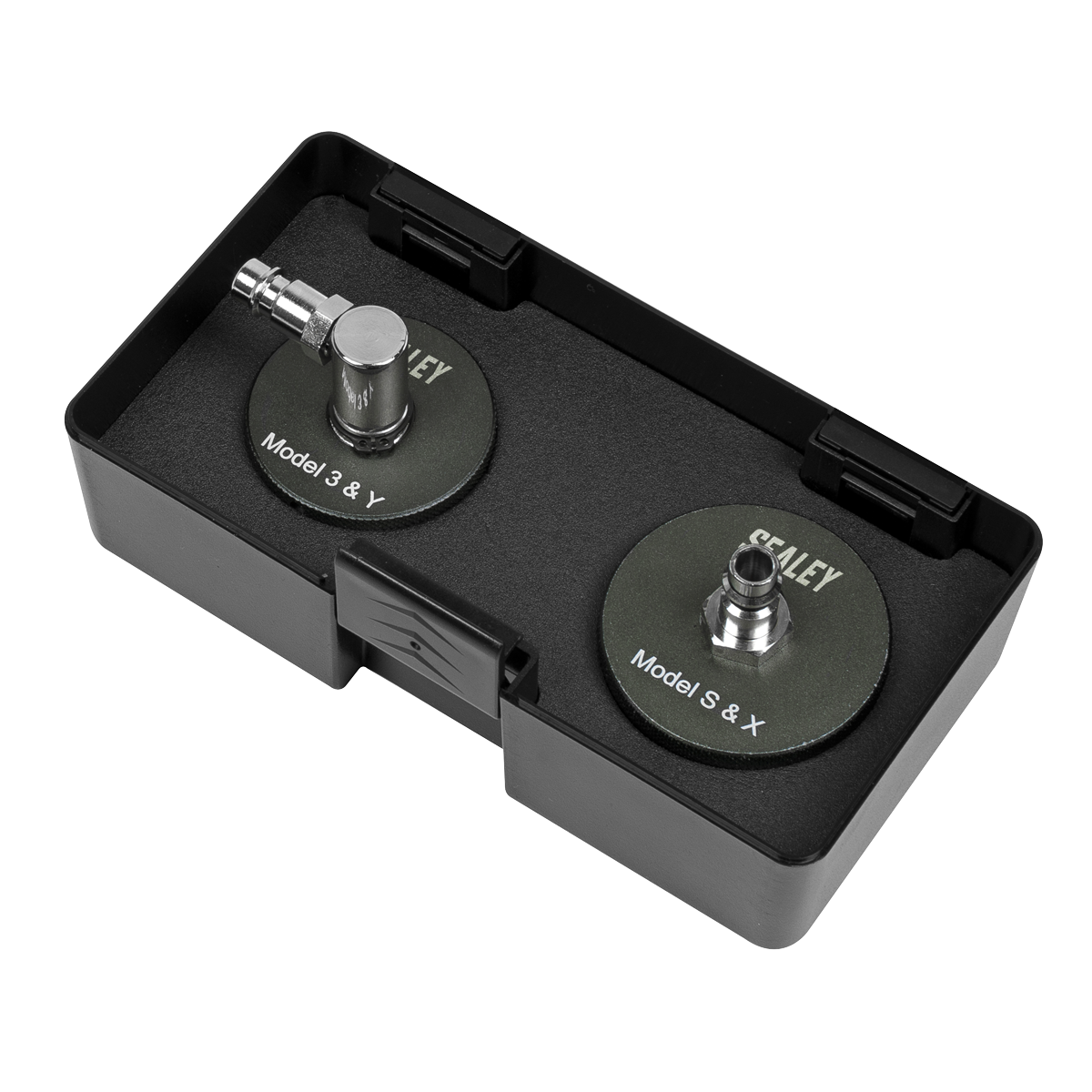 Sealey Brake Pressure Bleeder Cap Set Alum Brake Reservoir Fits Tesla VS0204T