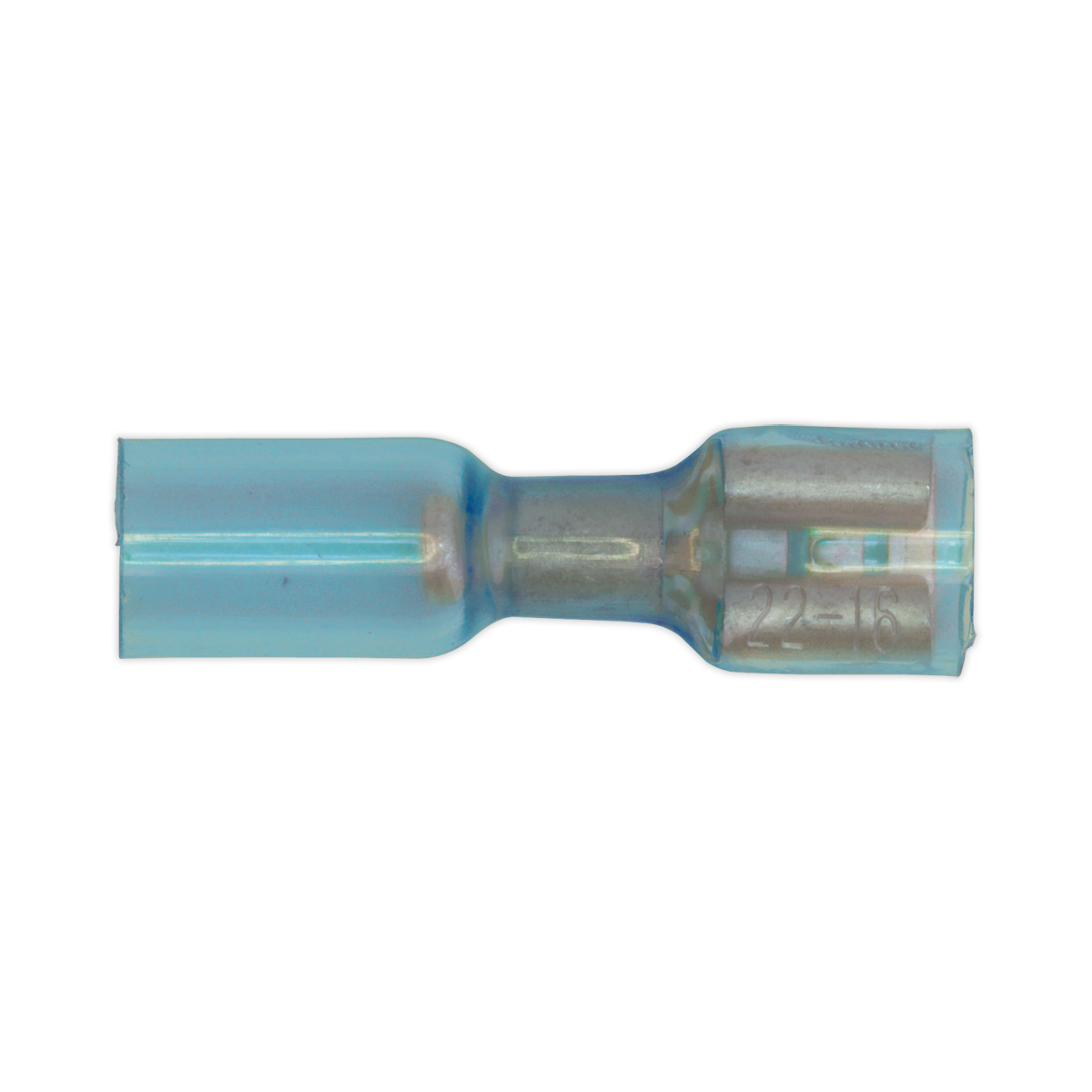 Sealey Heat Shrink Push On Connector 6.4mm Female For 16-14 AWG x25 BTSPF25