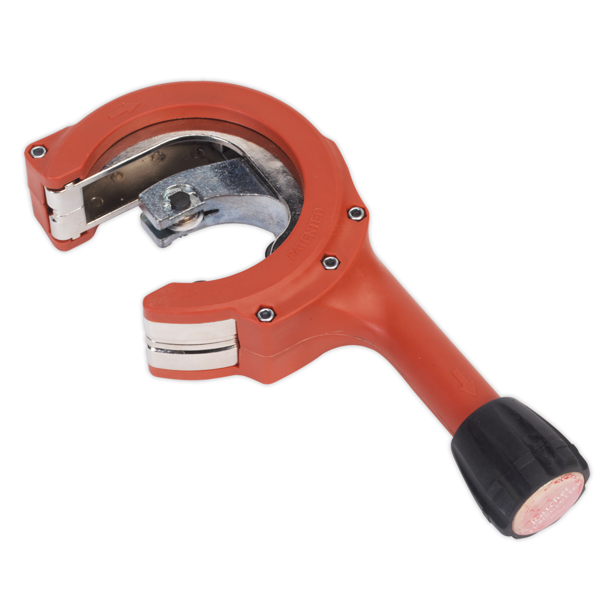 Sealey Universal Exhaust Pipe Cutter Ratcheting Ø29-67 mm - Red VS16371