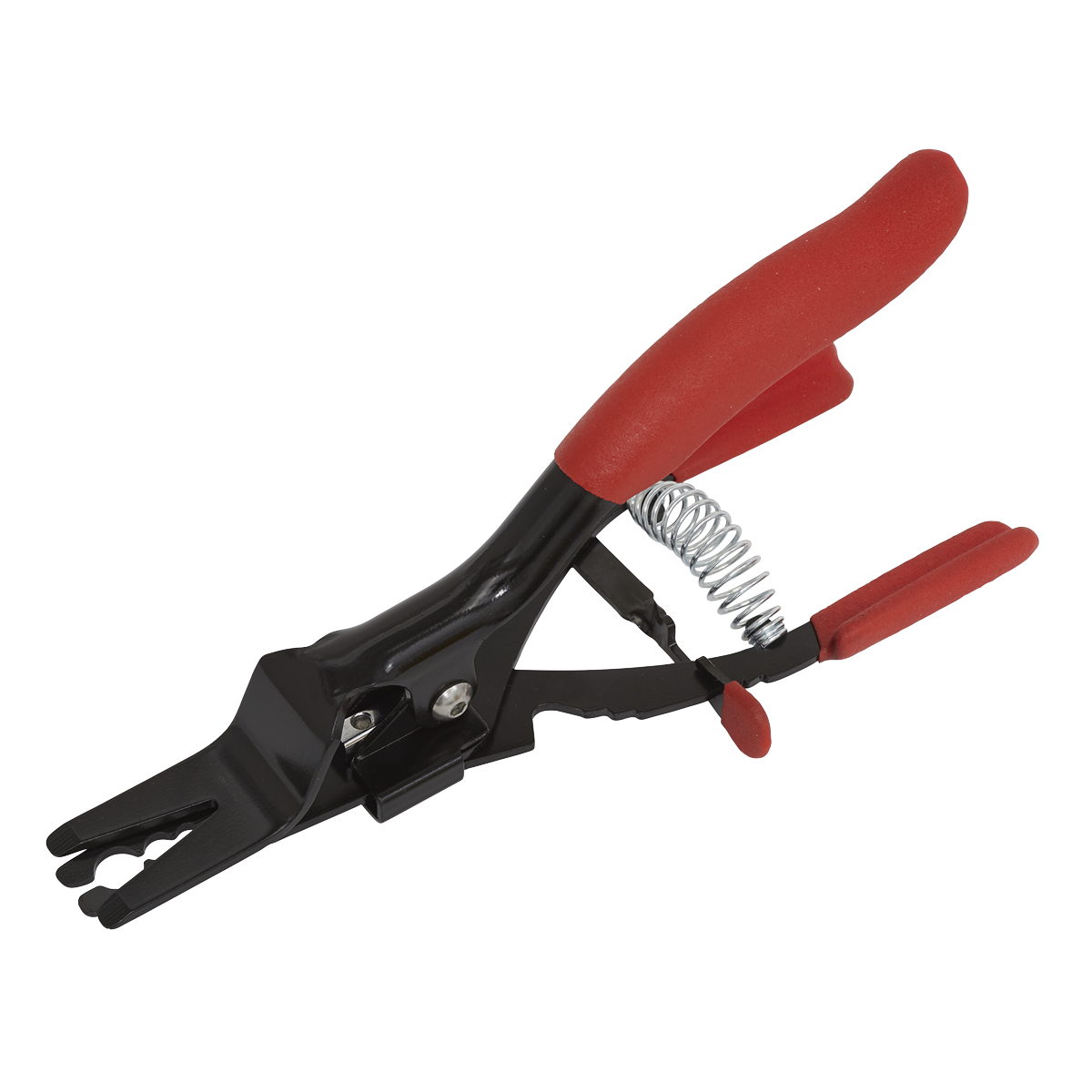 Sealey Hose Removal Pliers With Pointed Jaw Tip Locking Design - Red VS1655