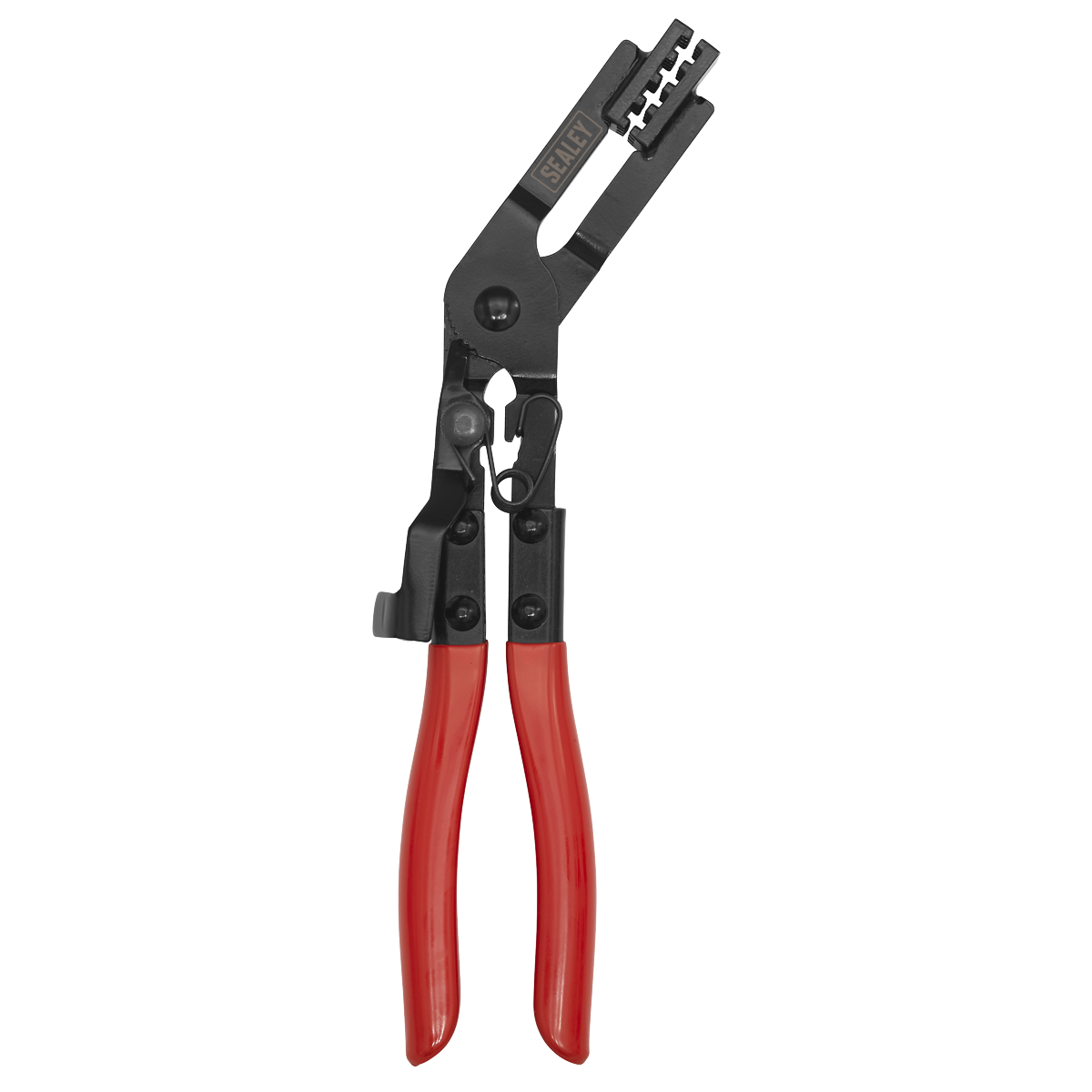 Sealey Hose Clamp Pliers Clever Spring Loaded Locking Function Angled VS1677