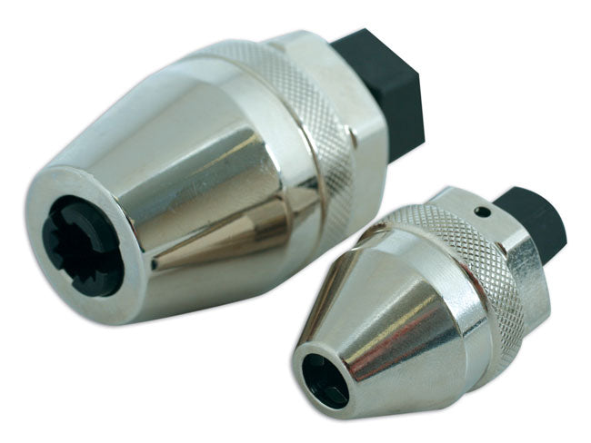 LASER 4393 Stud Extractor Set 1/4" 3/8" Drive 1-12 mm Chrome Molybdenum