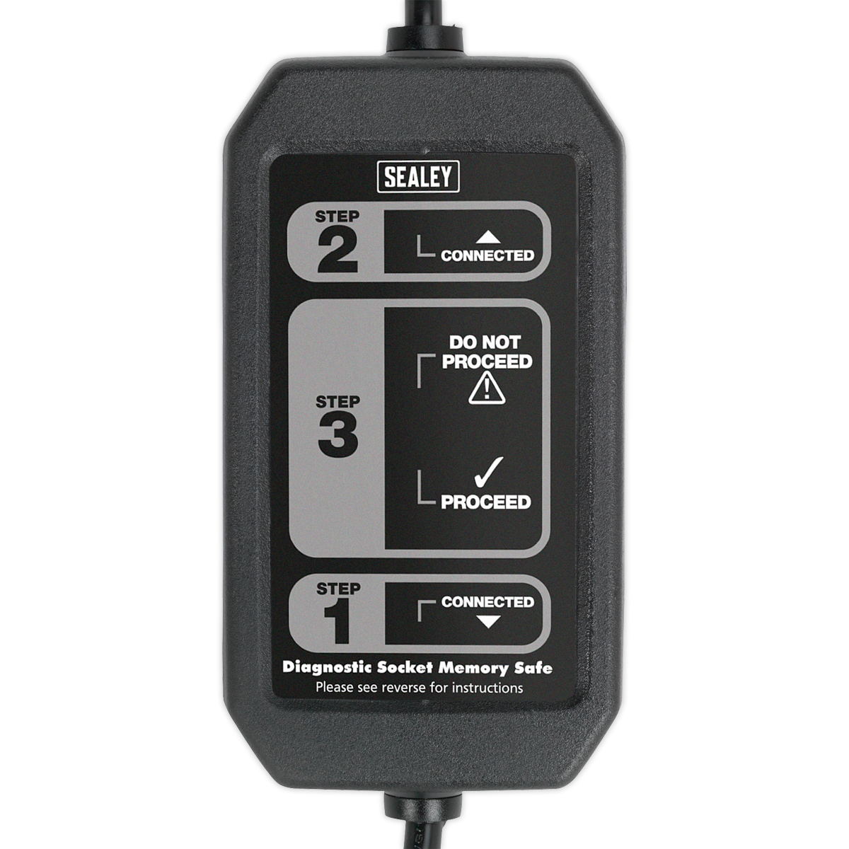 Sealey Diagnostic Socket Memory Safe With Bright LED - EOBD 1.8m Cable VS2073