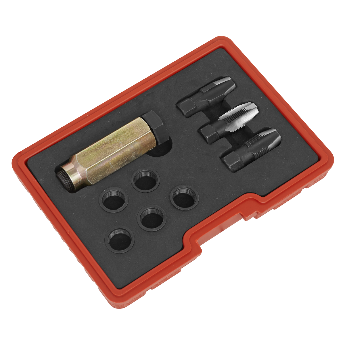 Sealey Oxygen Sensor Thread Repair Kit With Installation Tool M18 x 1.5mm VS5281
