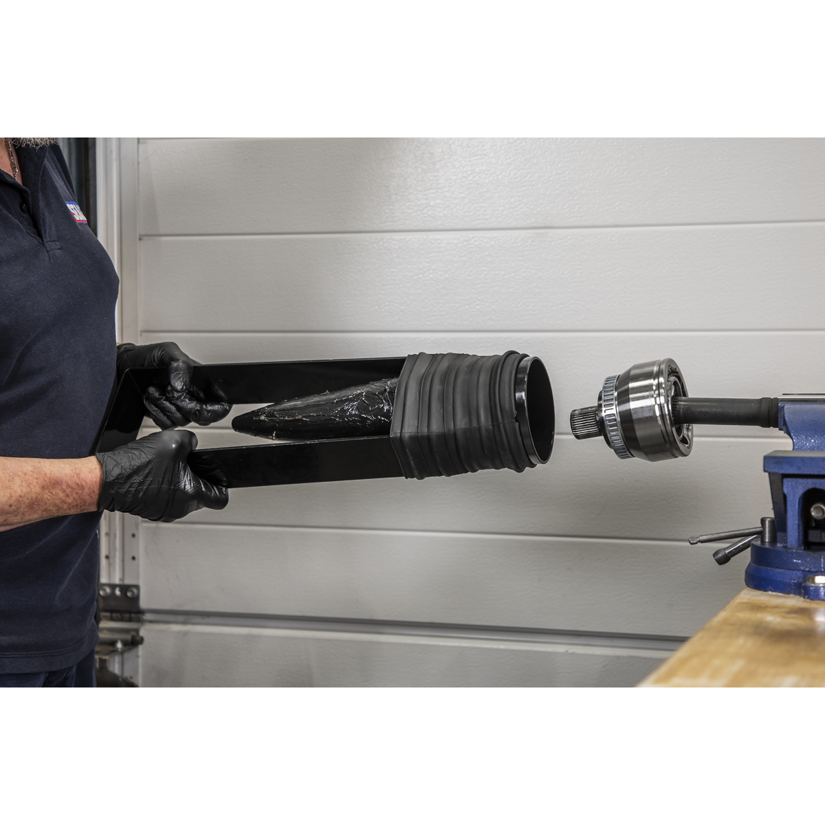 Sealey CVJ Boot Installation Vehicle Service Tool Composite Cone Black VS705