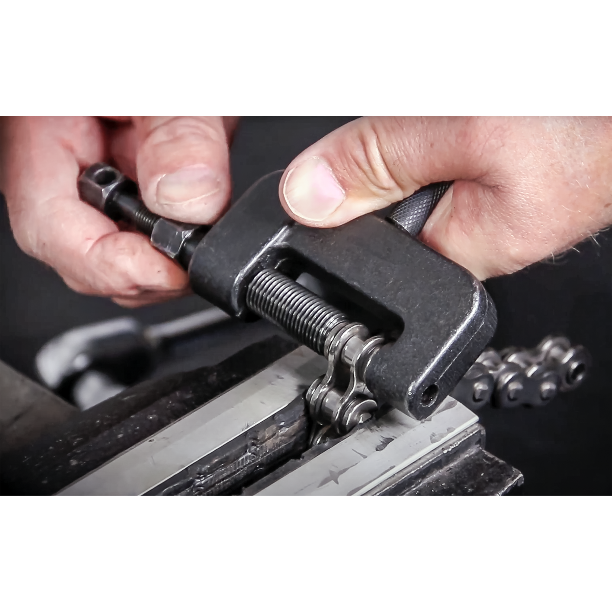 Sealey Motorcycle Chain Breaker & Riveter Suitable For Most Sizes VS779