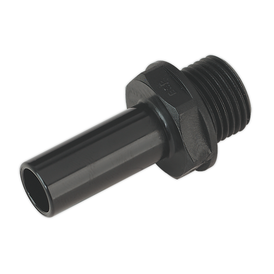 Sealey 15mm Stem Adaptor For Air Supply Ring Main System 1/2" BSP 2PK CAS15STA