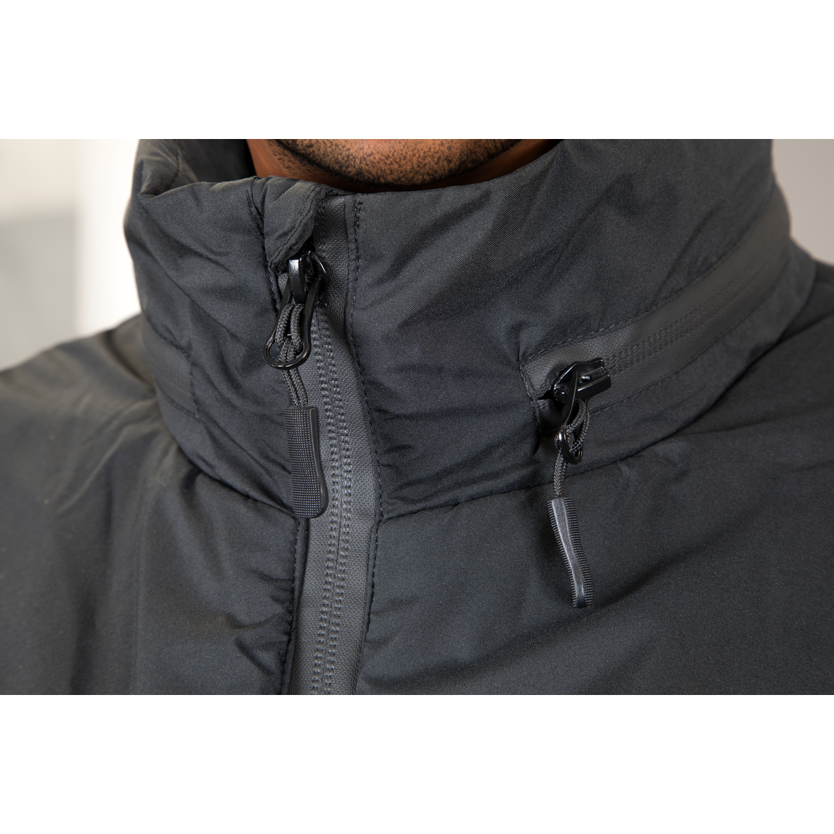 Sealey Heated Rain Jacket Wateproof 5V Garage Workshop DIY Use - Large WPHJ03