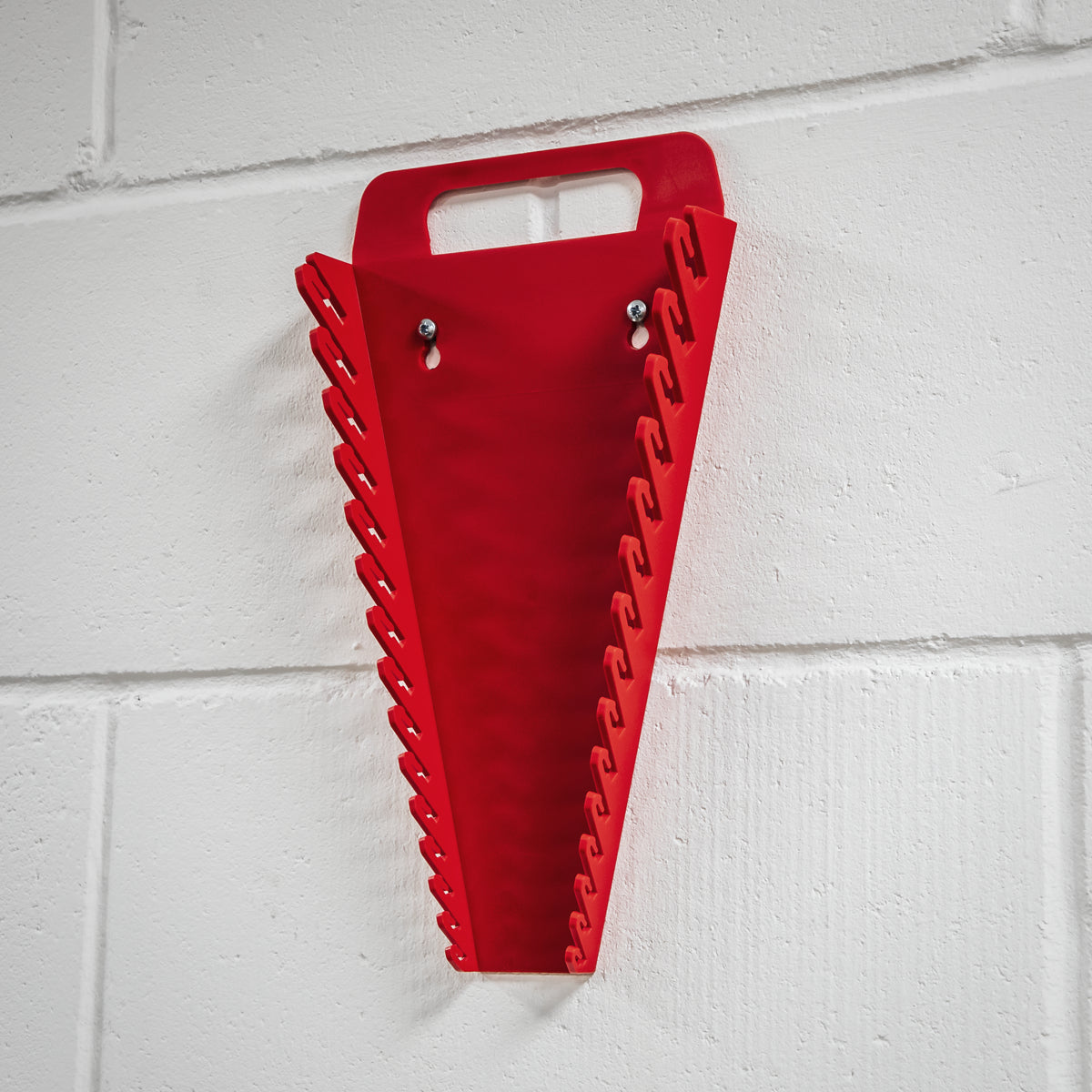 Sealey Premier Spanner Rack 15 Capacity Red Hand Tool Storage Garage WR08