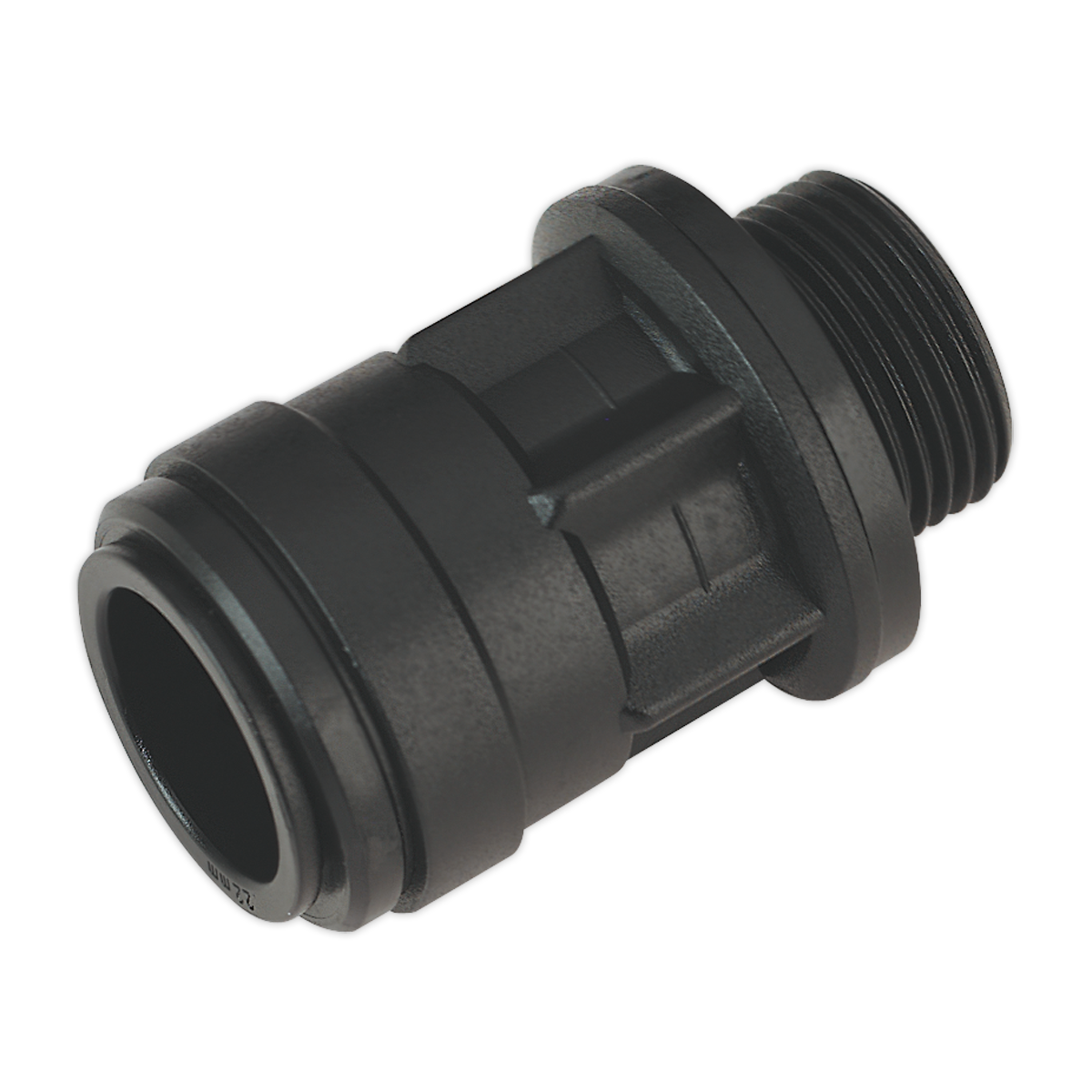 Sealey 22mm Straight Adaptor 3/4"BSP For Air Supply Ring Main System 2PK CAS22SA
