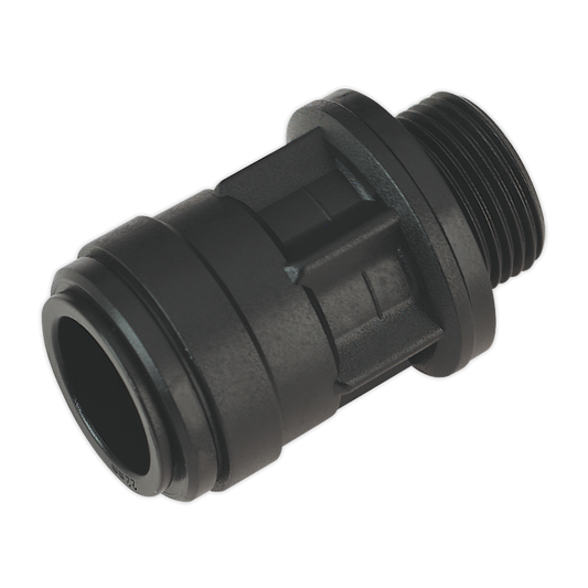 Sealey 22mm Straight Adaptor 3/4"BSP For Air Supply Ring Main System 2PK CAS22SA