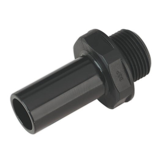 Sealey 22mm Stem Adaptor For Air Supply Ring Main System 3/4" BSP 2PK CAS22STA