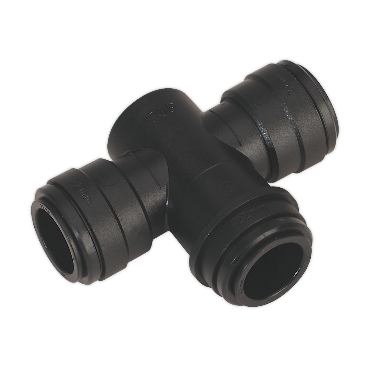 Sealey 22mm Equal Water Trap Tee For Air Supply Ring Main System CAS22WTT