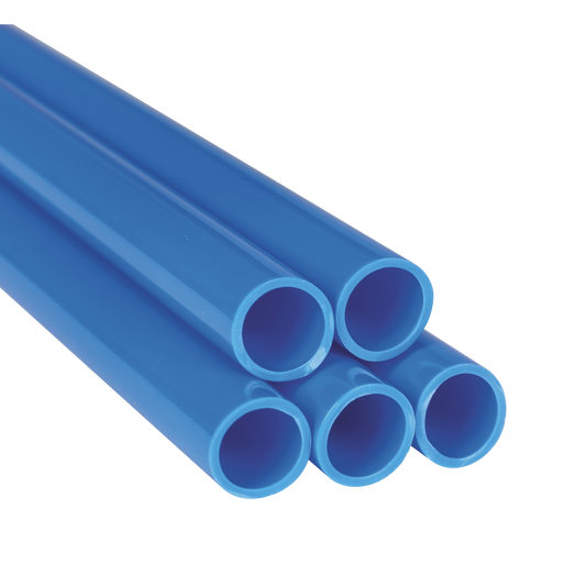 Sealey 28mm x 3mtr Rigid Nylon Pipe For Air Supply Ring Main System 5PK CAS28NP