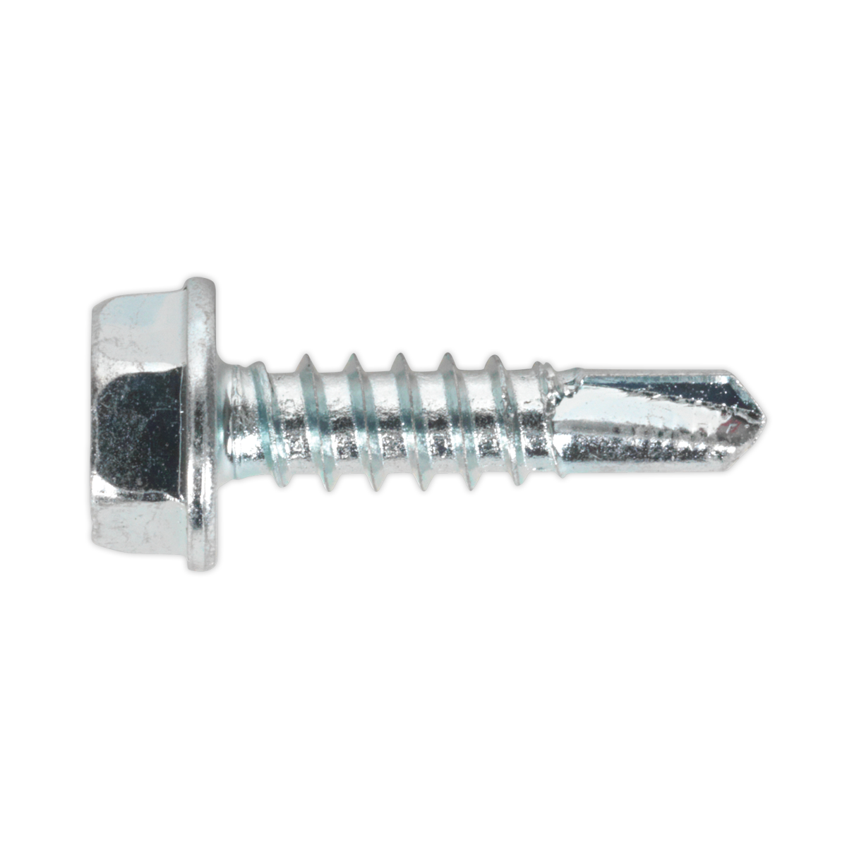 Sealey Self Drilling Screw Assortment 410 Pcs Hex Head Zinc DIN 7504K AB061SDH