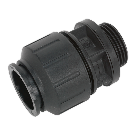 Sealey 28mm Straight Adaptor For Air Supply Ring Main System 1" BSP 2PK CAS28SA
