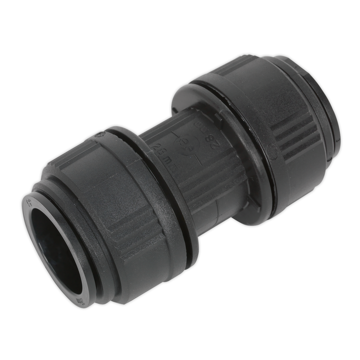 Sealey 28mm Straight Connector For Air Supply Ring Main System Pack of 5 CAS28SC