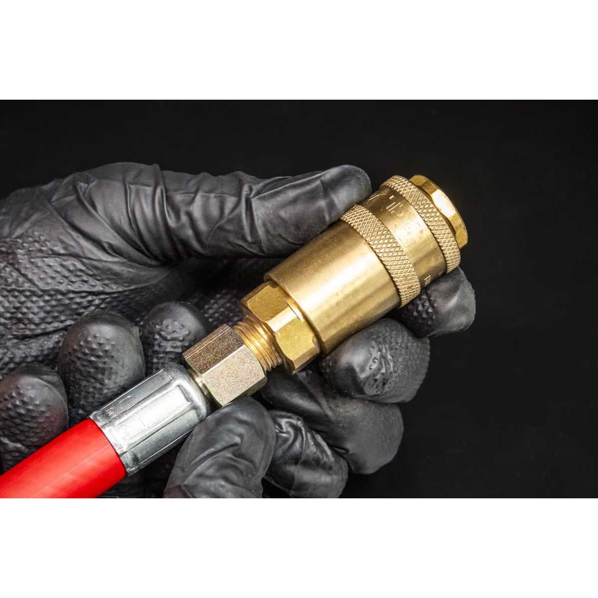 PCL Non-Corrodible Coupling Body Male 1/4" BSPT Brass High Pressure AC91