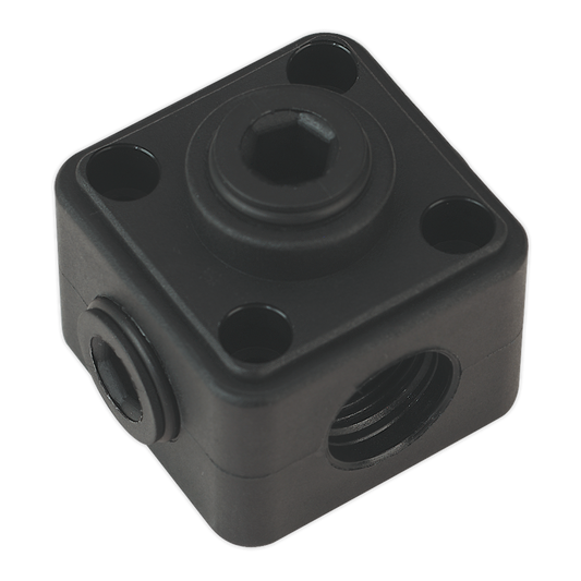Sealey Porting Block 5 x 1/2" Connection For Air Supply Ring Main System CASPB