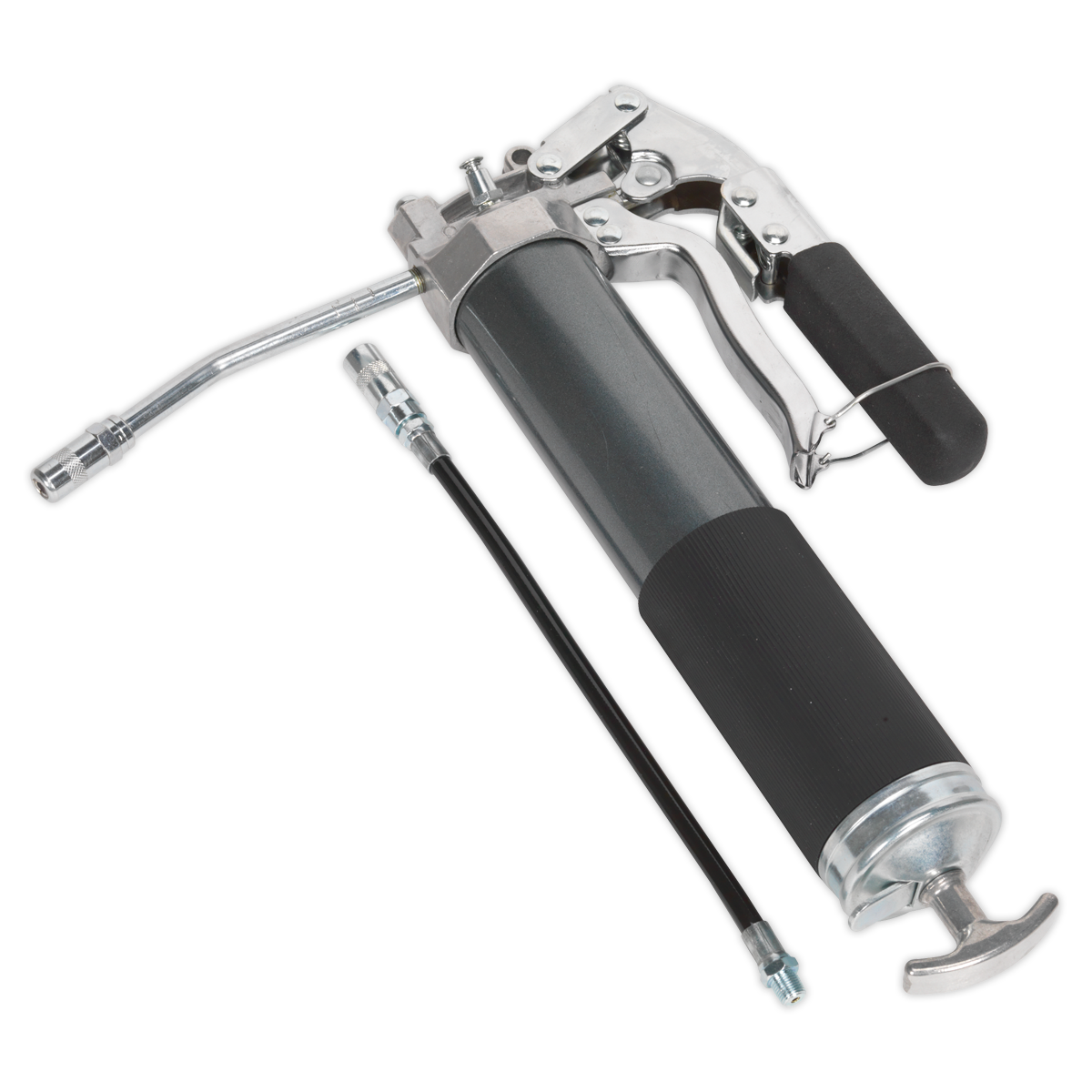 Sealey 2-Way Operating Grease Gun 3-Way Fill With Handle Heavy Duty AK48
