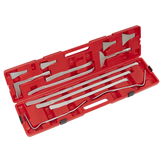 Sealey Body Panel Levering/Separating Tool Set 13 Pieces Bar Length 900mm CB50