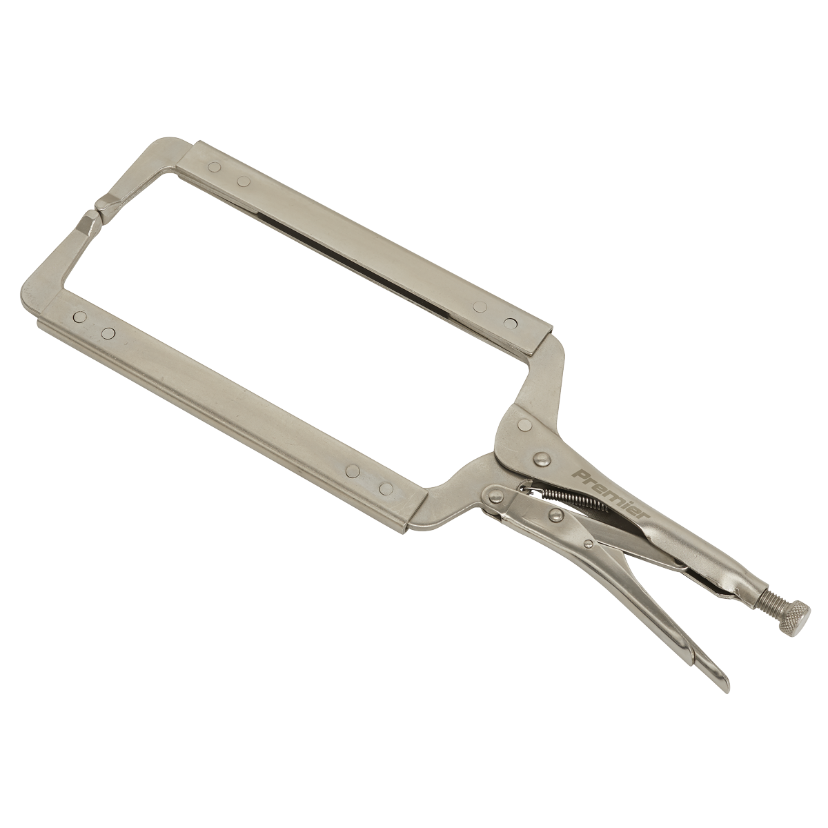 Sealey Locking C-Clamp 455mm 0-160mm Capacity Corrosion Resistant AK6841