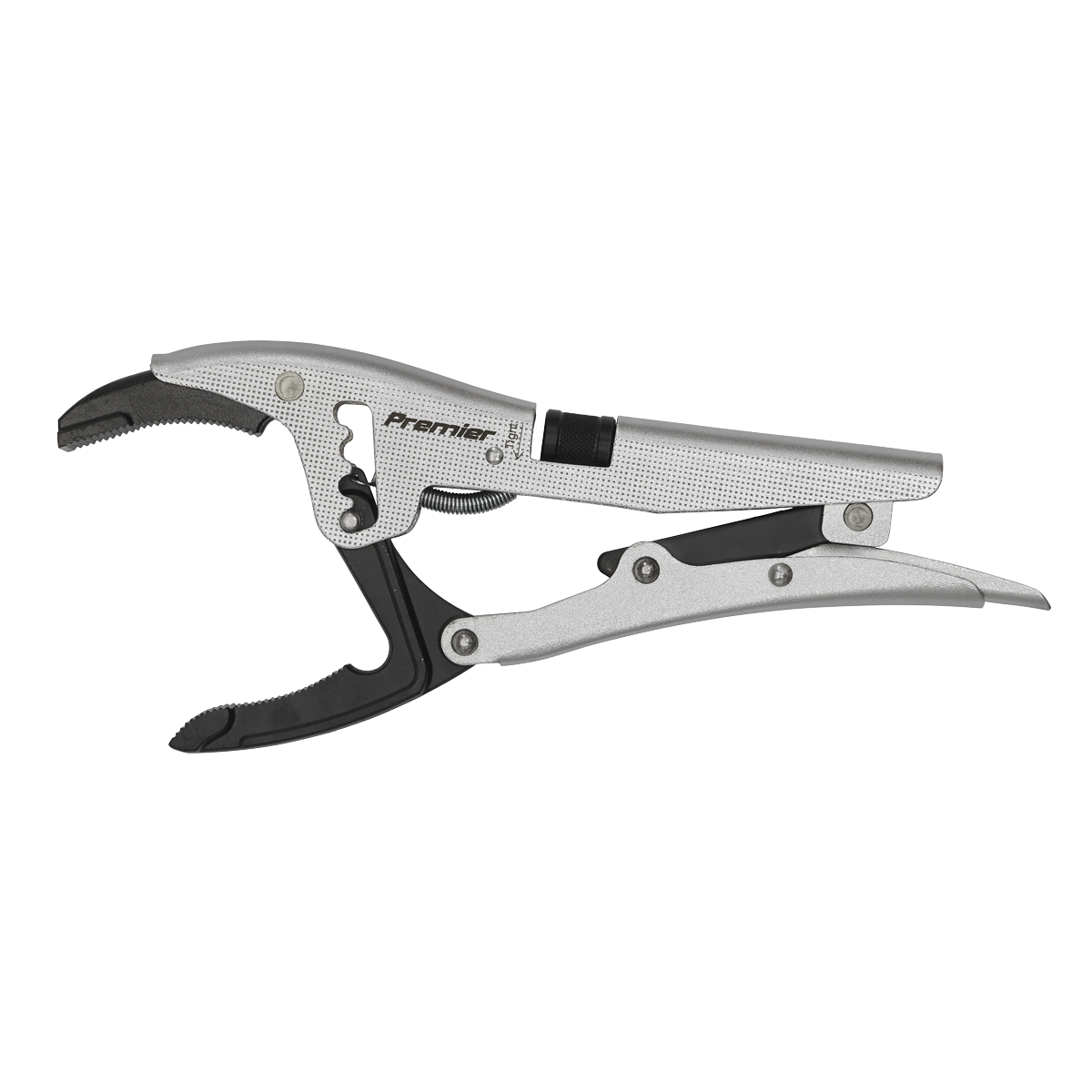 Sealey 250mm Wide Opening Locking Pliers Jaw Capacity 90mm Silver AK6870